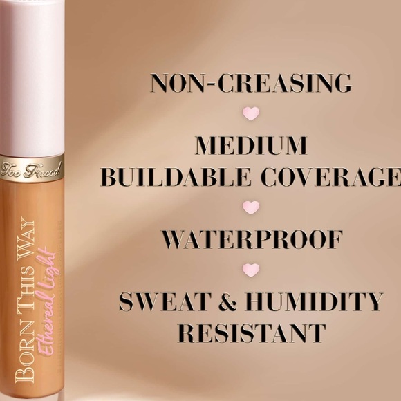 💕🌙Too Faced Honeybun Born This Way Ethereal Light Concealer - Picture 8 of 10